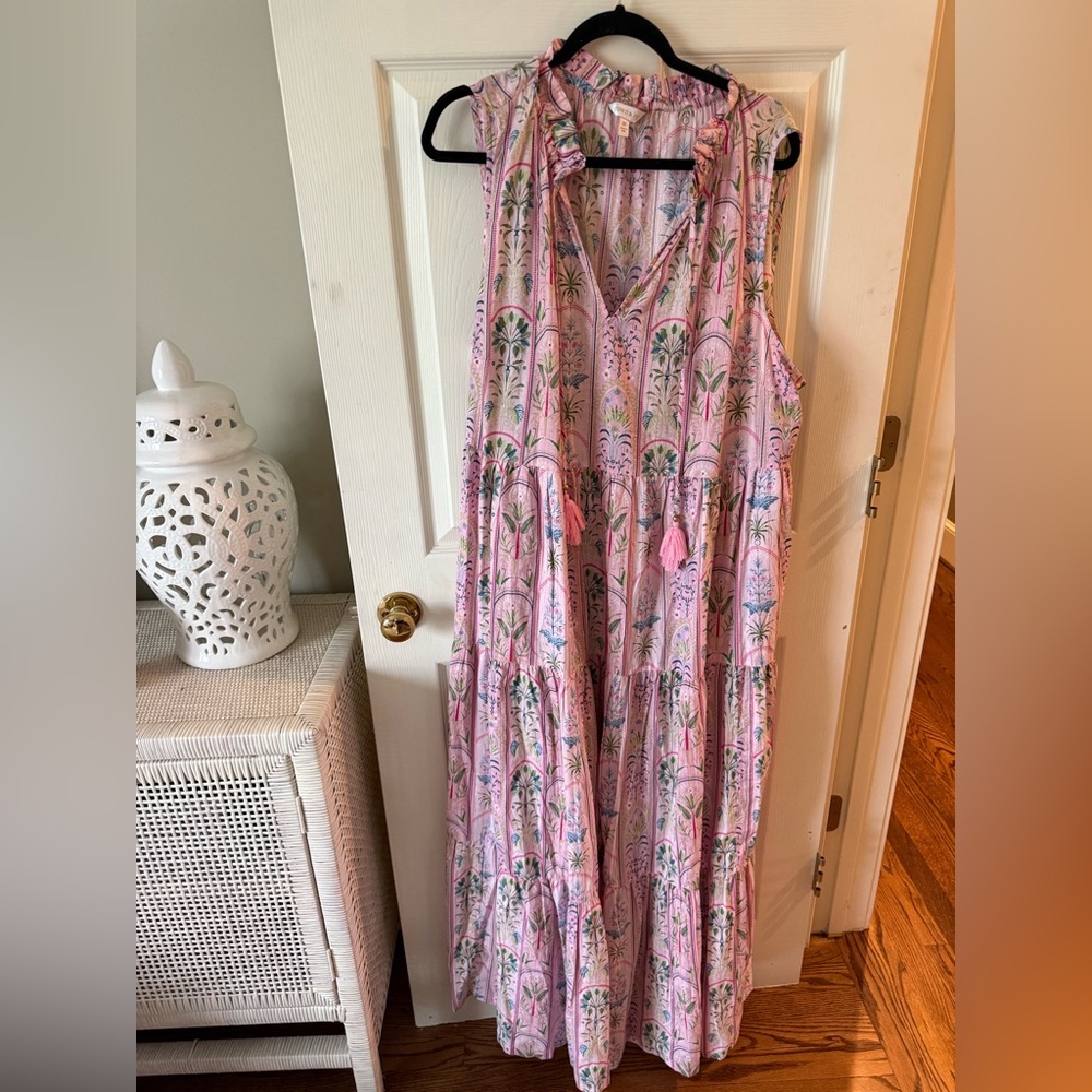 Crown & Ivy Pink Floral Dress